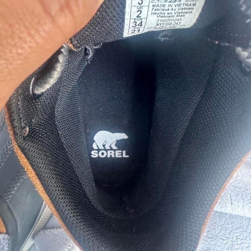 Sorel women's Tofino waterproof hiking boots - brown and blue #hikingboots - Picture 7 of 8